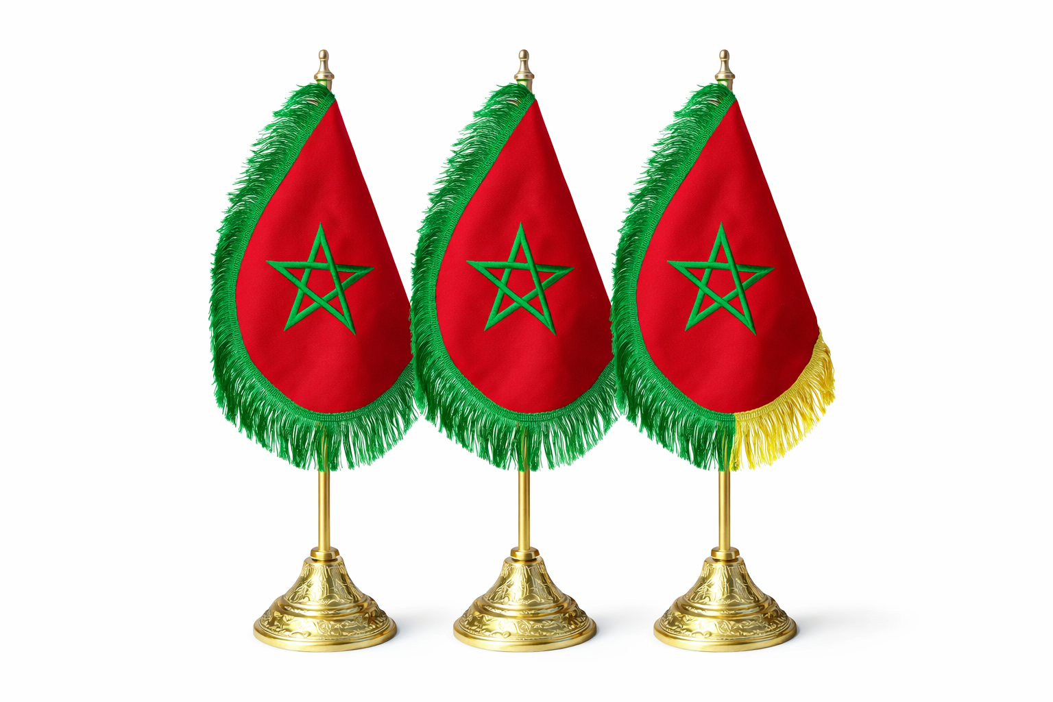 Desk Moroccan Flag